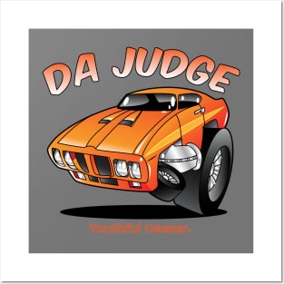 Da Judge Cartoon Car Toon Posters and Art